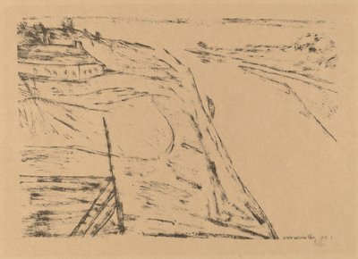 河上的风景》（Blick auf einen Fluss） 作者 保罗·克莱