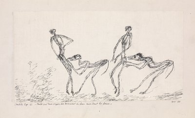 坎德德（Candide），第16章。1911年，两只猴子紧紧咬住了他们的臀部。 作者 保罗·克莱