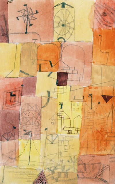 风车儿童城 作者 Paul Klee