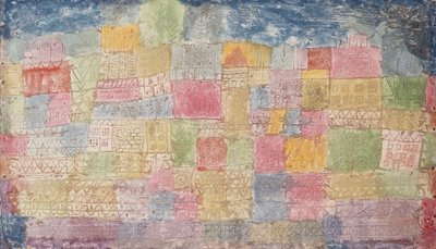 多彩的风景; Bunte Landschafte 作者 保罗·克莱