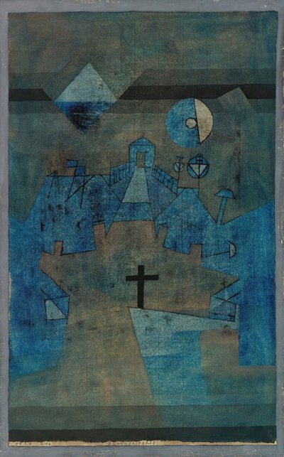 沙丘公墓，1924年。 作者 保罗·克莱