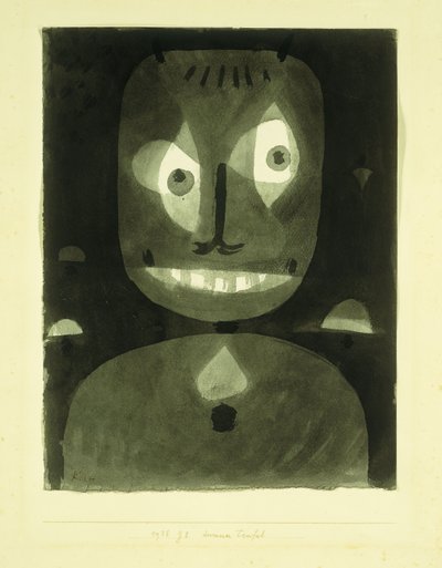 愚蠢的魔鬼 作者 Paul Klee