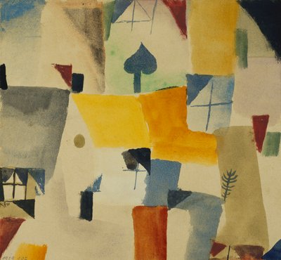 窗户 作者 Paul Klee