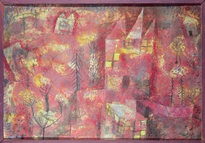 有孩子的风景 作者 Paul Klee