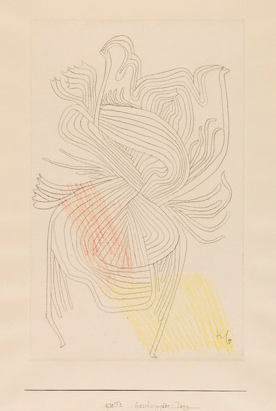 活泼的舞蹈，1930年。 作者 保罗·克莱