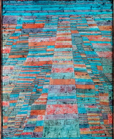 大路和小路 保罗-克利（1879-1940 年）1929 年的绘画作品 太阳。83x67 厘米 科隆，路德维希博物馆 作者 保罗·克莱
