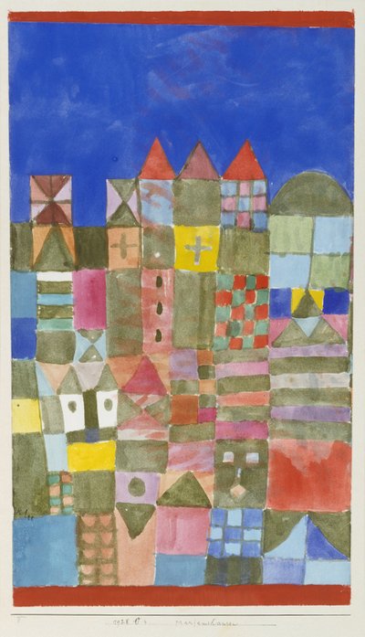 玛丽亚姆之家 作者 Paul Klee