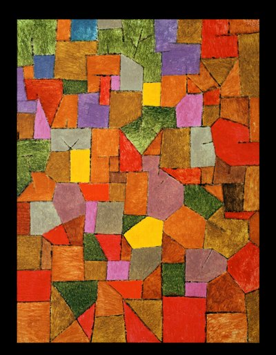 山村（秋）1934 作者 Paul Klee