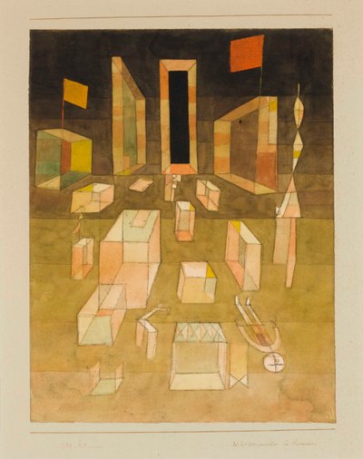 宇宙中的不安定因素 宇宙中的不安定因素，1929年。 作者 保罗·克莱