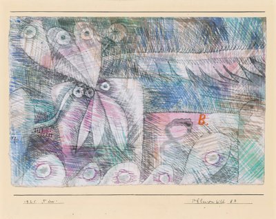 植物图片8.B.，1925年。 作者 保罗·克莱