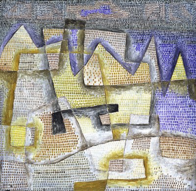 岩石海岸 作者 Paul Klee
