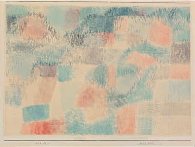 罗特·埃德（Rote Erde Red Earth），1926年。 作者 保罗·克莱