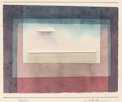休眠，1930年。 作者 保罗·克莱