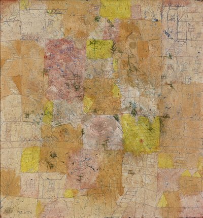 郊区田园诗》，1926年。 作者 保罗·克莱