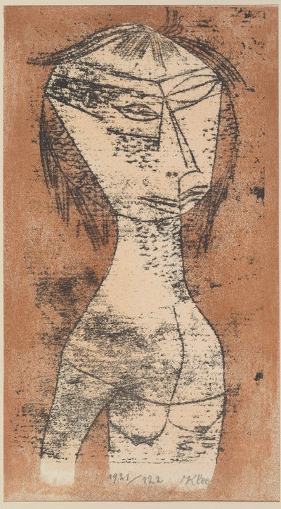内在的圣光，1921年。 作者 保罗·克莱