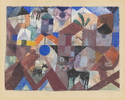 蒂尔加滕（Tiergarten），1918年。 作者 保罗·克莱