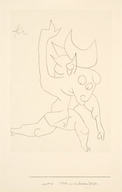1939年的英勇时代的厄奇人。 作者 保罗·克莱