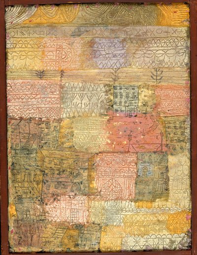 佛罗伦萨别墅，1926年。 作者 保罗·克莱