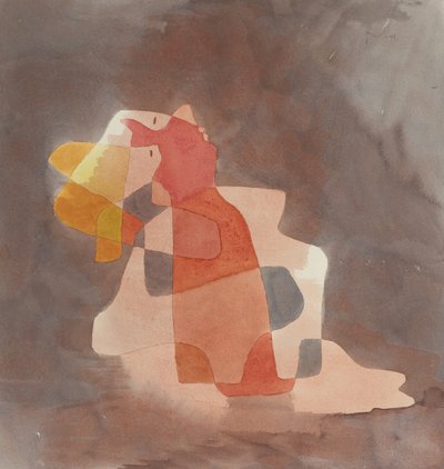 女人向后倾斜，1929年 作者 保罗·克莱