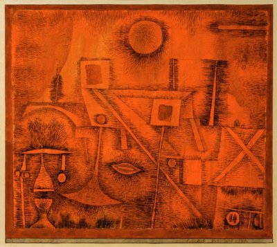 景区，physiognomically 作者 Paul Klee