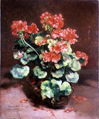 篮子里的花 作者 保罗·勒卡特·蒙罗伊
