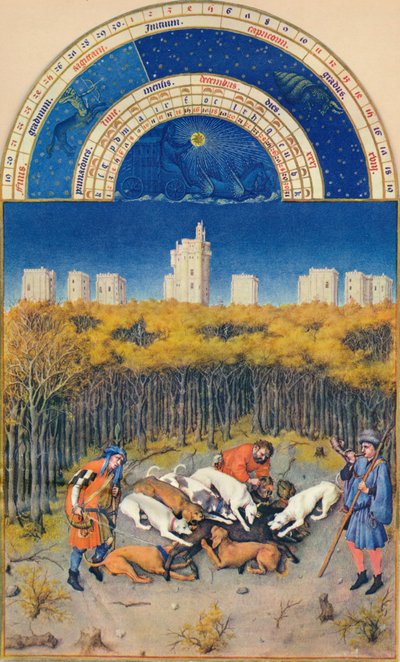 12月--万森纳城堡，15世纪，1939年。 作者 保罗·林伯格
