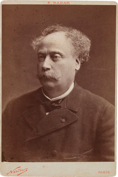 大仲马，儿子1824-1895，约1886。 作者 保罗·纳达尔