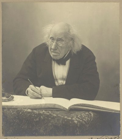Marie-Eugène Chevreul, 1886. 作者 保罗·纳达尔