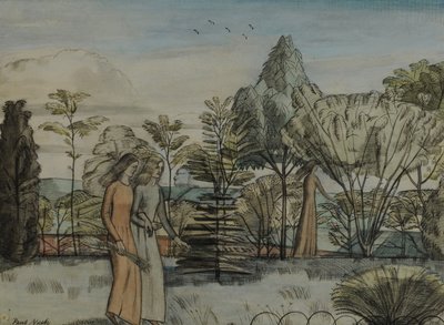花园里的芭芭拉 作者 保罗·纳什