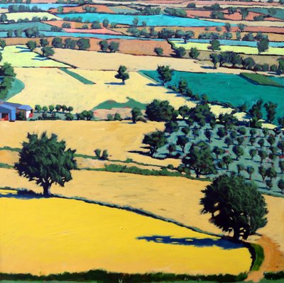 Chase end (acrylic on board) 作者 保罗·鲍伊斯