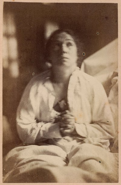 歇斯底里的癫痫，发作，终末期，狂喜，来自&39;Iconographie Photographique de La Salpetriere&39;的插图由Bourneville et P. Regnard，板XXII，巴黎，1876年（蛋白印刷品） 作者 保罗·雷纳德