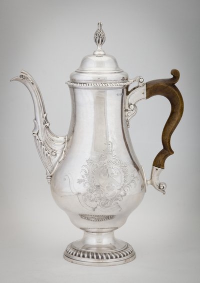 咖啡壶，1773年 作者 保罗·里维尔