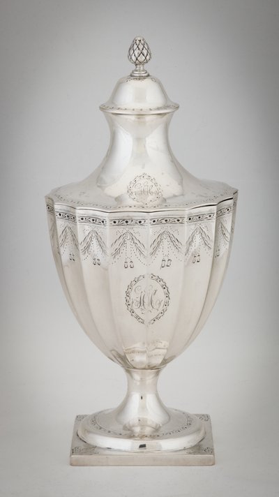 Sugar Urn, c.1795 (silver) 作者 保罗·里维尔
