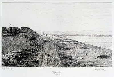 格勒内勒（Grenelle），《巴黎包围》，1870-1871年 作者 保罗·鲁