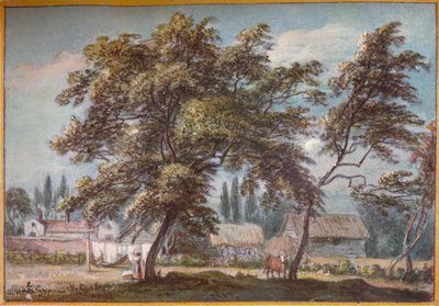 1924年，18世纪，在恩格菲尔德格林（Englefield Green） 作者 保罗·桑德比