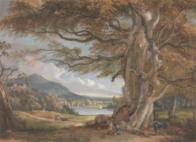 什罗普郡布里奇诺斯 作者 Paul Sandby