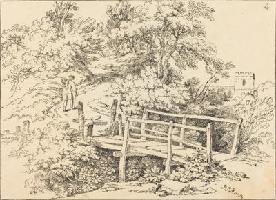 乡村天桥（旅行者） 作者 保罗·桑德比·芒恩