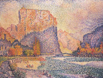 卡斯特拉讷（Castellane），1902年。 作者 保罗·西尼亚克