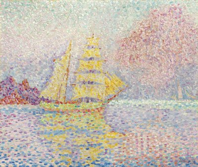 1901年在Agay的义大利桥 作者 Paul Signac