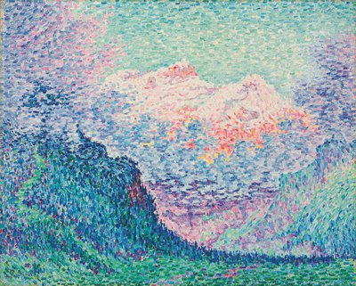 Les Diablerets 作者 Paul Signac