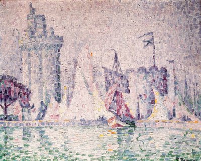 拉罗谢尔港 作者 Paul Signac