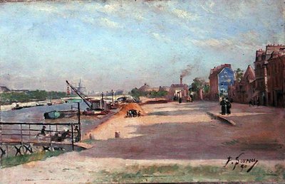 Quai de la Rapee, 巴黎 作者 保罗·苏鲁