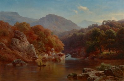 宾夕法尼亚风景 1862 年（布面油画） 作者 保罗·韦伯