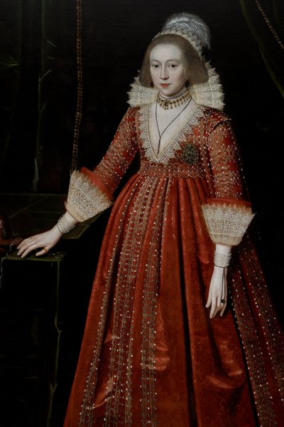 波西米亚女王伊丽莎白“冬季女王”（1596-1662） 作者 保罗·范·萨默