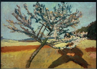 P.Modersohn-Becker，躺在树下的人 作者 宝拉·莫德森·贝克尔