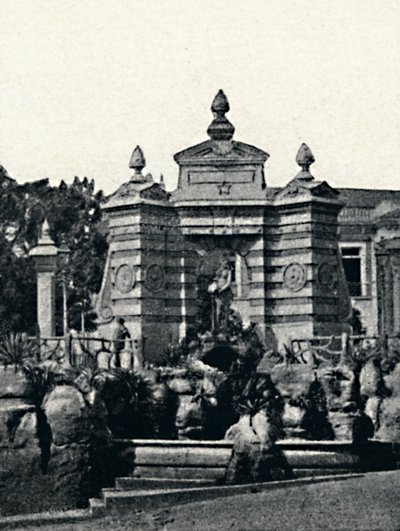 贾尔丁杜帕拉西奥（Jardim do Palacio）喷泉，1895年 作者 Paulo Kowalsky