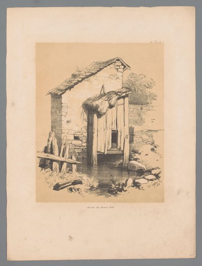 水边谷仓的景色
Forêt（物品上的标题）
保卢斯-劳特斯的风景画（系列标题）
保卢斯-劳特斯的 1839 年风景画（系列标题） 作者 法国美术学院
