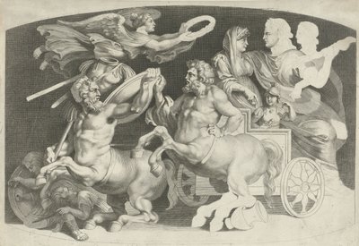 与日耳曼尼库斯和阿格里皮娜三人相遇的旅程
Pietro Paolo Rubenii 设计的古代人物选集（丛书名） Variae figueri de agati antiqui, desiniati de Pietro Paolo Rubenii（丛书名 作者 保罗·本丢（归因于）