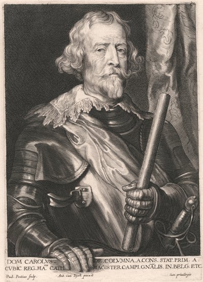 Dom Carolus de Columna a Cons.Stat.Prim.Reg.Matis.Cath.Magister Campi.Gnalis.Belg.等 作者 保罗·本丢斯