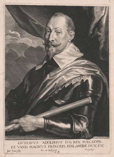 Gustavus Adolphus D.G.Rex Svec.Goth; et Vand, Magnus Princeps Finlandiæ Dux, Etc. 作者 保罗·本丢斯